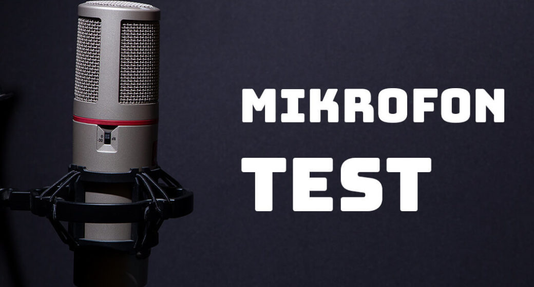 Mikrofon Test Sprache Podcast Sprecher Profi